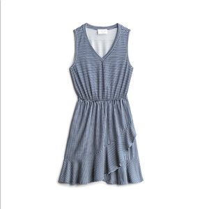 Blue Striped Savanah Knit Dress